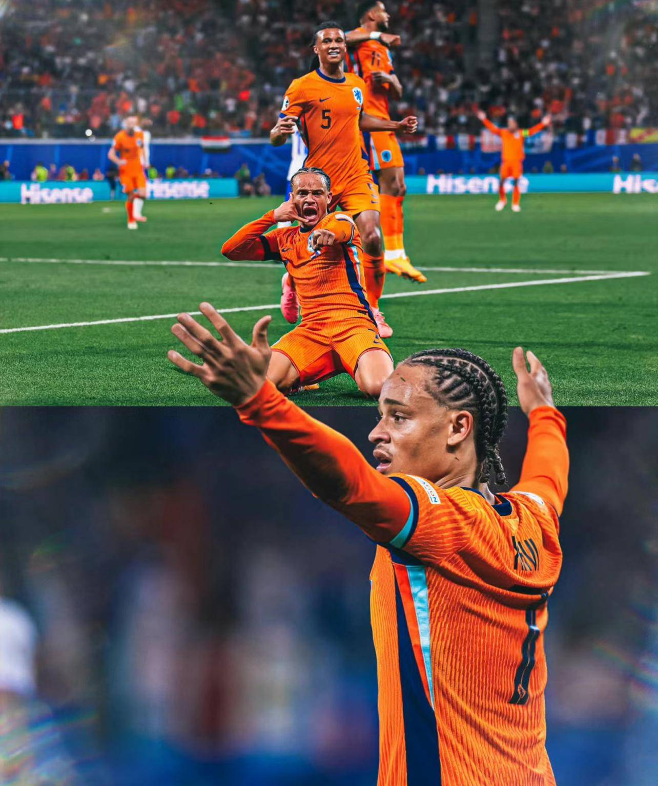 荷兰队在比赛中展现出较强实力