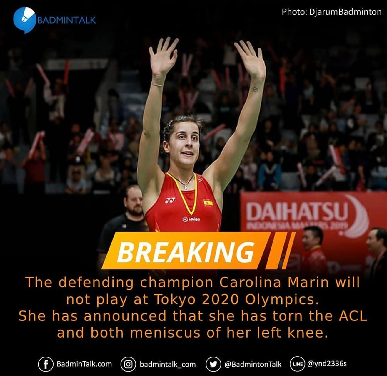 关于英格兰羽毛球队强势丹麦羽毛球队，马琳统治全场的信息