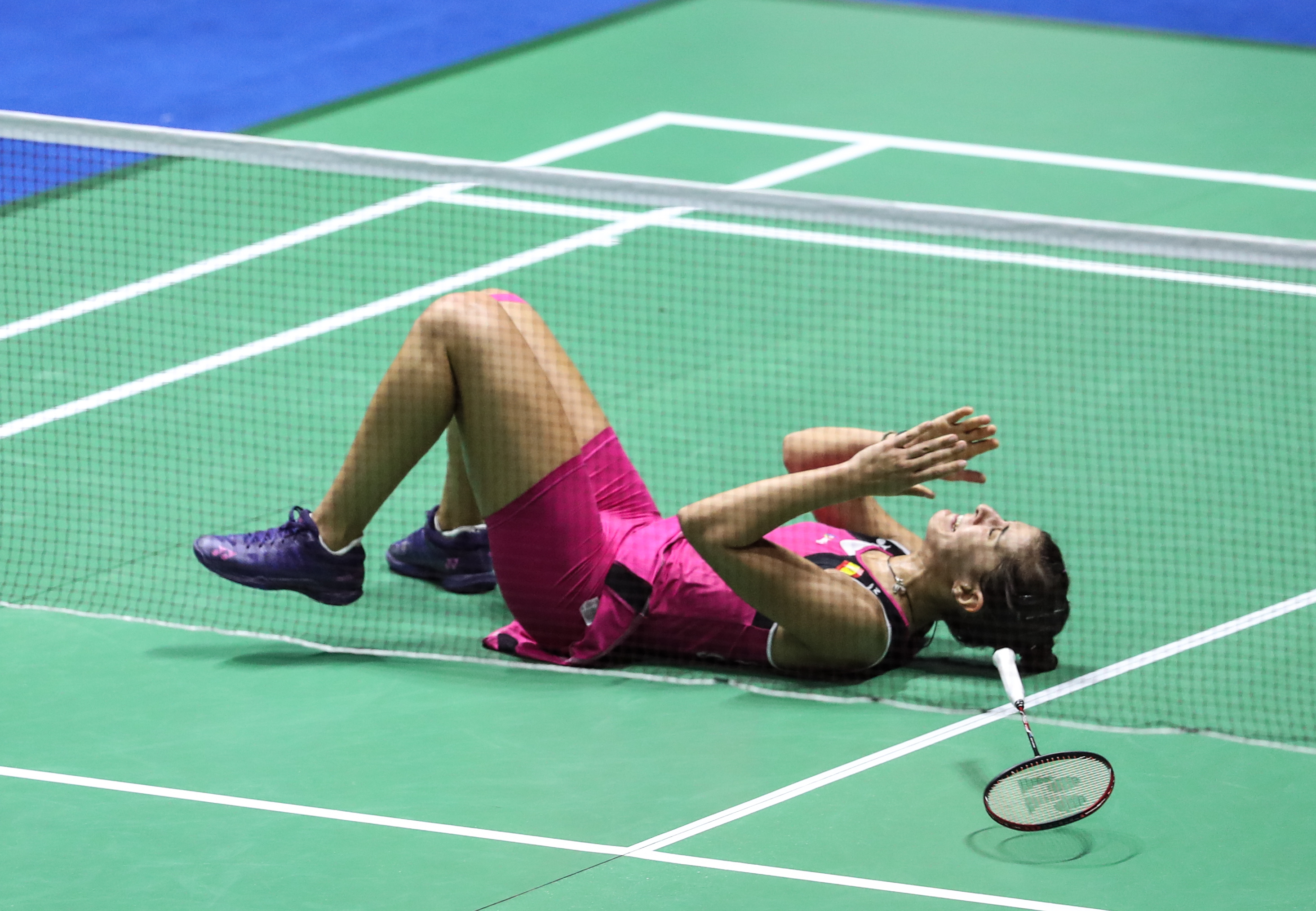 关于英格兰羽毛球队强势丹麦羽毛球队，马琳统治全场的信息